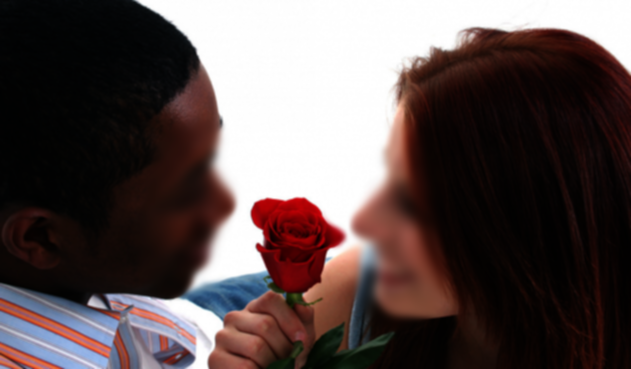 Pareja interracial