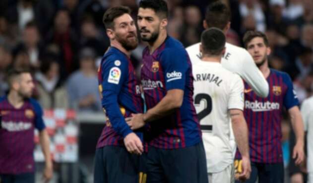 Messi y Suárez