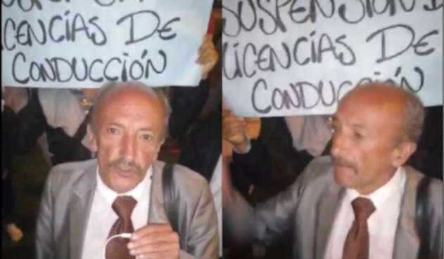 Uno de los líderes del paro de transportadores pidió perdón a “los que caminaron mucho”
