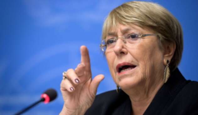 Michelle Bachelet, alta comisionada de Derechos Humanos de la ONU