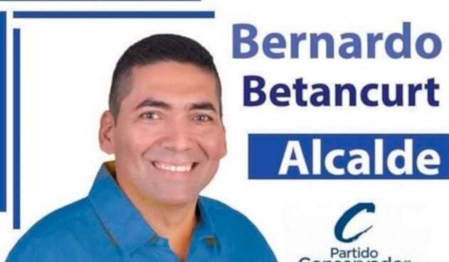 Bernardo Betancurt, candidato a la Alcaldía de Tibú, en Norte de Santander Bernardo Betancurt, candidato a la Alcaldía de Tibú, en Norte de Santander