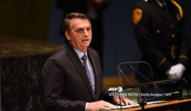 Jair Bolsonaro en Asamblea General de la ONU
