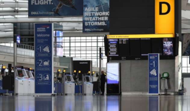 La Terminal 5 de Heathrow, terminal del aeropuerto en el Aeropuerto de Heathrow, destinada a British Airways