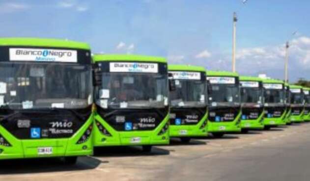 Comenzaron a rodar en Cali, los primeros buses eléctricos para el MIO