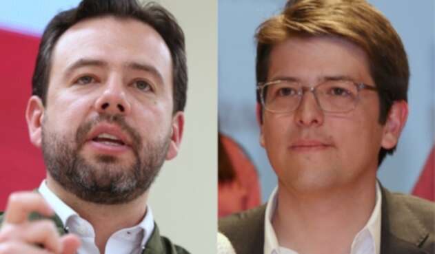 Carlos Fernando Galán y Miguel Uribe Turbay