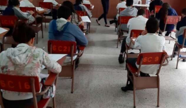 Imagen de referencia de un colegio de Bogotá