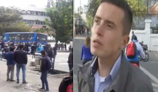 Conductor del Sitp contó la forma como le destruyeron el bus