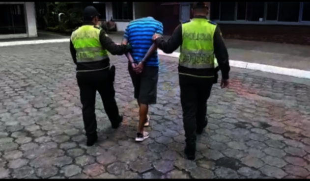 Conductor de moto ebrio