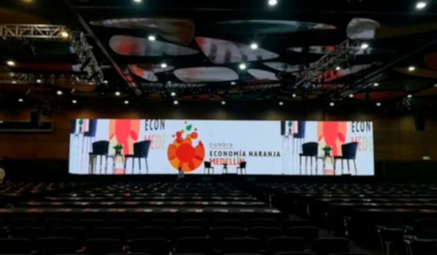 El Centro de Convenciones Plaza Mayor, de Medellín, sede de la Cumbre de Economía Naranja