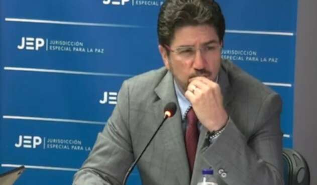 David Char ante la JEP David Char ante la JEP