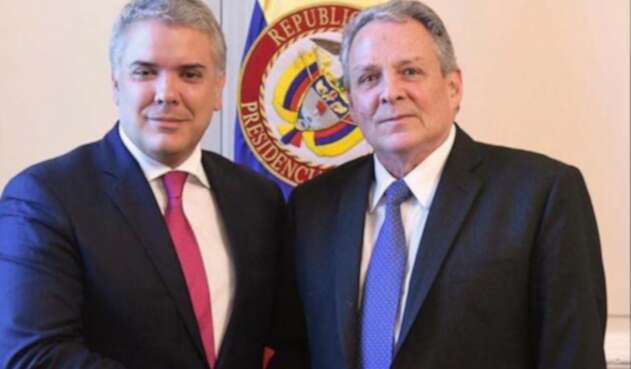 Iván Duque y Juan José Echavarría Iván Duque y Juan José Echavarría