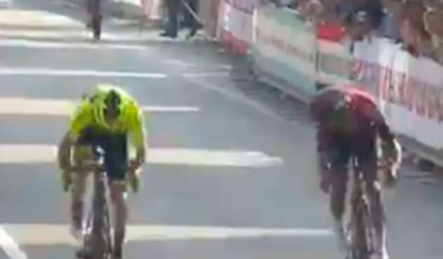 Egan Bernal en el Giro de la Toscana Egan Bernal en el Giro de la Toscana