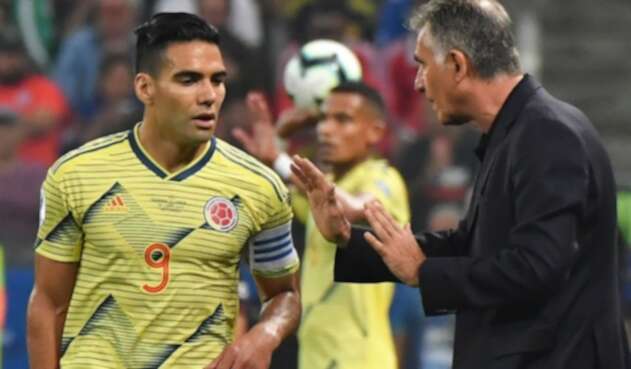 Falcao García y Carlos Queiroz