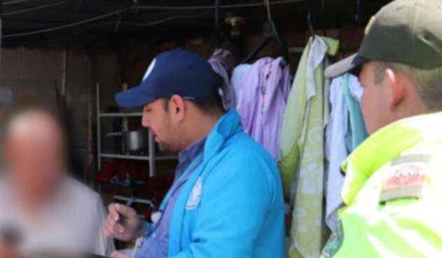 El sujeto detenido en Bogotá por violación sexual de gallos El sujeto detenido en Bogotá por violación sexual de gallos