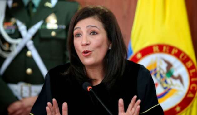La magistrada Gloria Ortiz, presidenta de la Corte Constitucional