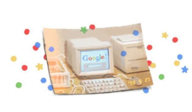 Doodle aniversario 21 de Google