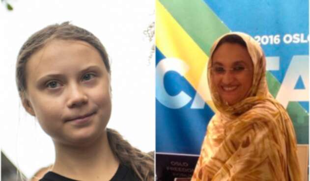 Greta Thunberg y Aminetu Haidar, ganadores del Premio Nobel Alternativo