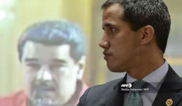 Juan Guaidó y Nicolás Maduro