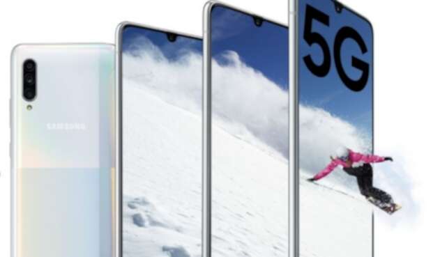 Galaxy A90 celular red 5G