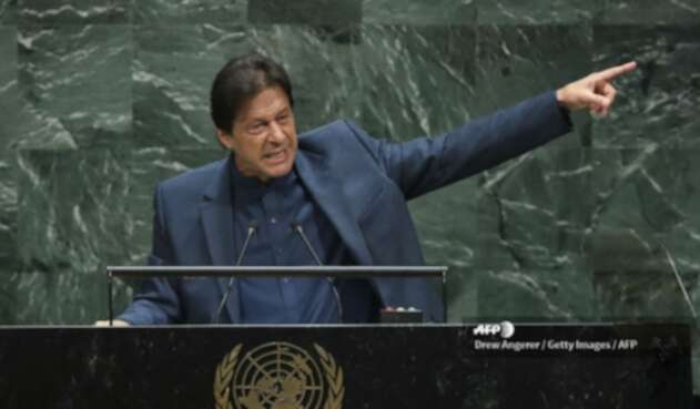 Imran Khan, primer ministro pakistaní