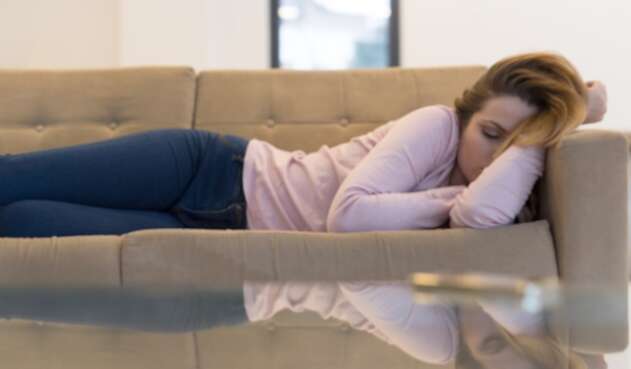 Una mujer durmiendo - Sueño - Apnea del sueño
