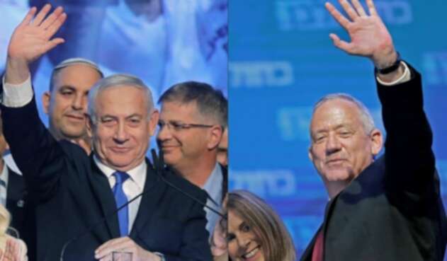 Benjamin Netanyahu y Beny Gantz, en segundas elecciones en Israel