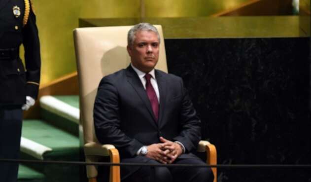 Iván Duque en la ONU