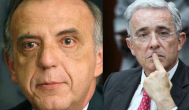 Iván Velásquez y Alvaro Uribe Iván Velásquez y Alvaro Uribe