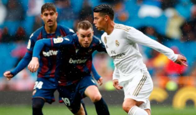 James Rodríguez, Levante, Real Madrid
