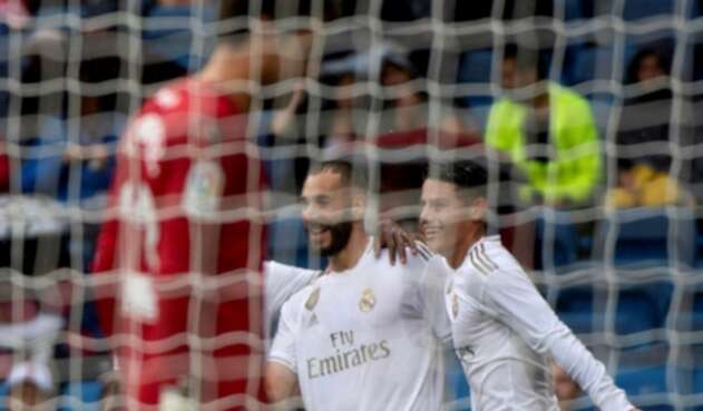 James Rodríguez, titular con el Real Madrid James Rodríguez, titular con el Real Madrid