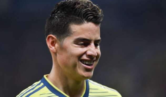 James Rodríguez, jugador de la Selección Colombia James Rodríguez, jugador de la Selección Colombia