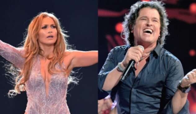 Jennifer López y Carlos Vives Jennifer López y Carlos Vives