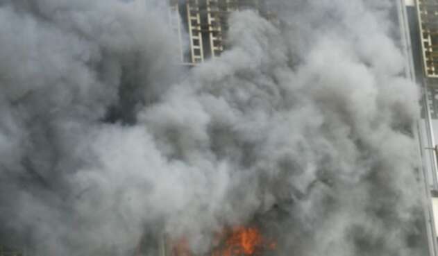 Incendio en escuela de Liberia