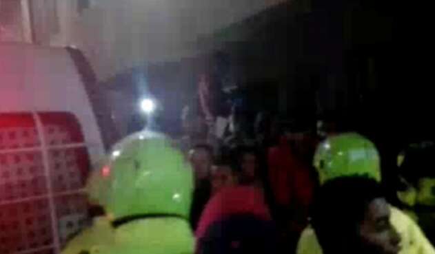 Fletero le disparó a un policía cuando sacaba plata en el municipio de Sabaneta