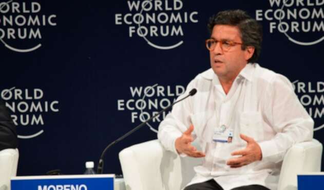 Luis Alberto Moreno, presidente del Banco Interamericano de Desarrollo (BID), el 7 de mayo de 2015 en Cancún (México)