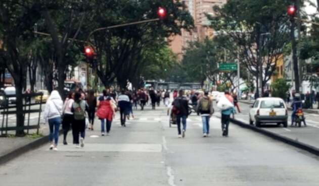 Manifestaciones de estudiantes en Bogotá. Manifestaciones 27 de septiembre de 2019