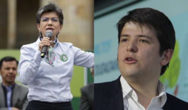 Claudia López y Miguel Uribe Claudia López y Miguel Uribe