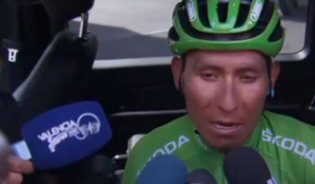 Nairo Quintana, ciclista colombiano al servicio de Movistar Team Nairo Quintana, ciclista colombiano al servicio de Movistar Team