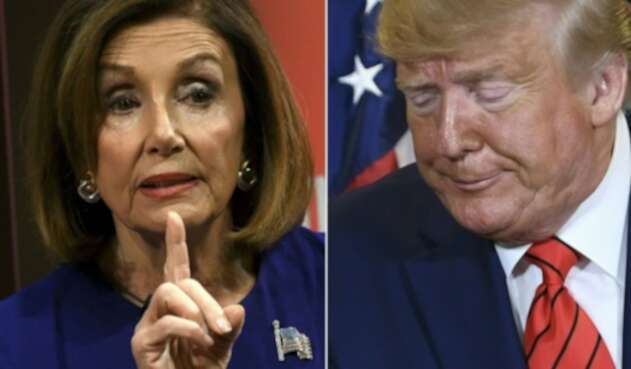 Nancy Pelosi y Donald Trump Nancy Pelosi y Donald Trump
