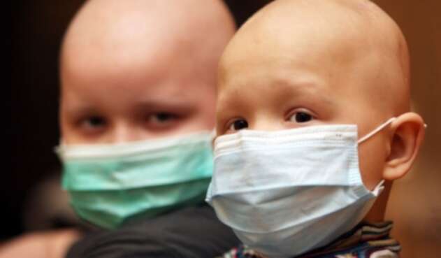 Niños con cáncer.