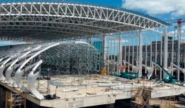 Obras en el aeropuerto internacional de Ezeiza Obras en el aeropuerto internacional de Ezeiza