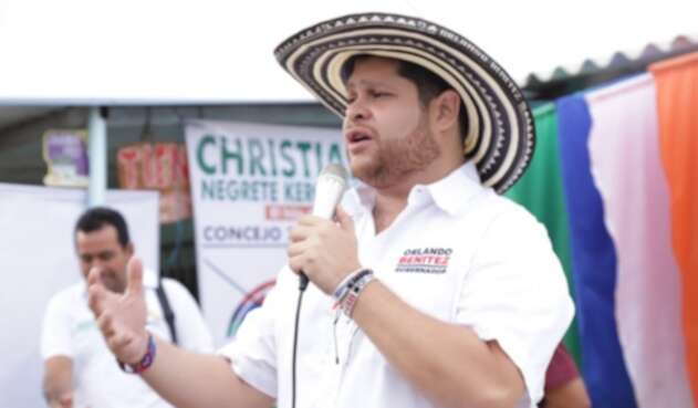 Orlando Benítez, candidato a la Gobernación de Córdoba