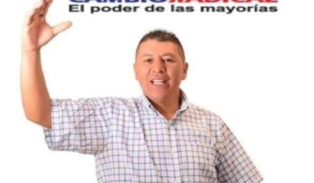 El Candidato de Cambio Radiucal, Oscar Lombana, esta desaparecido desde esta mañana