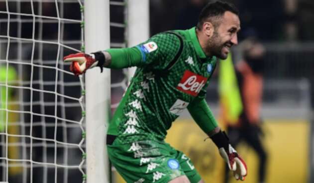 David Ospina regresó al arco de Napoli