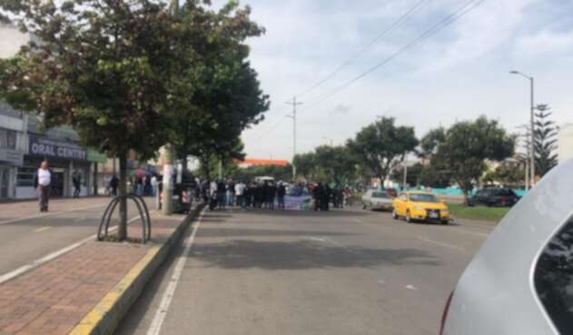 Paro de transportadores en Bogotá