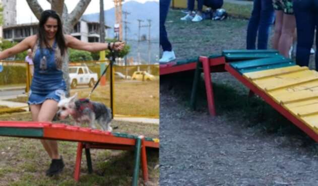 Parque público para mascotas, en Ibagué.