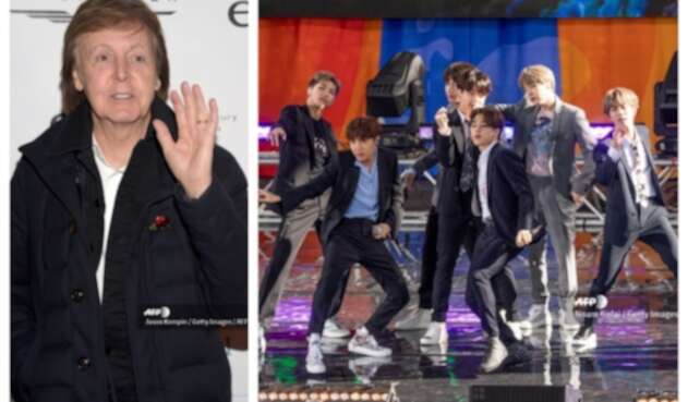 Paul McCartney y BTS