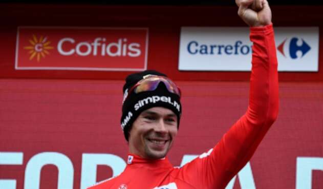 Primoz Roglic, ciclista esloveno campeón de la Vuelta a España Primoz Roglic, ciclista esloveno campeón de la Vuelta a España