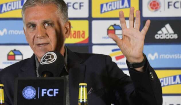 Carlos Queiroz , DT de la Selección Colombia. Carlos Queiroz , DT de la Selección Colombia.