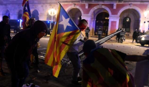 Separatistas catalanes
